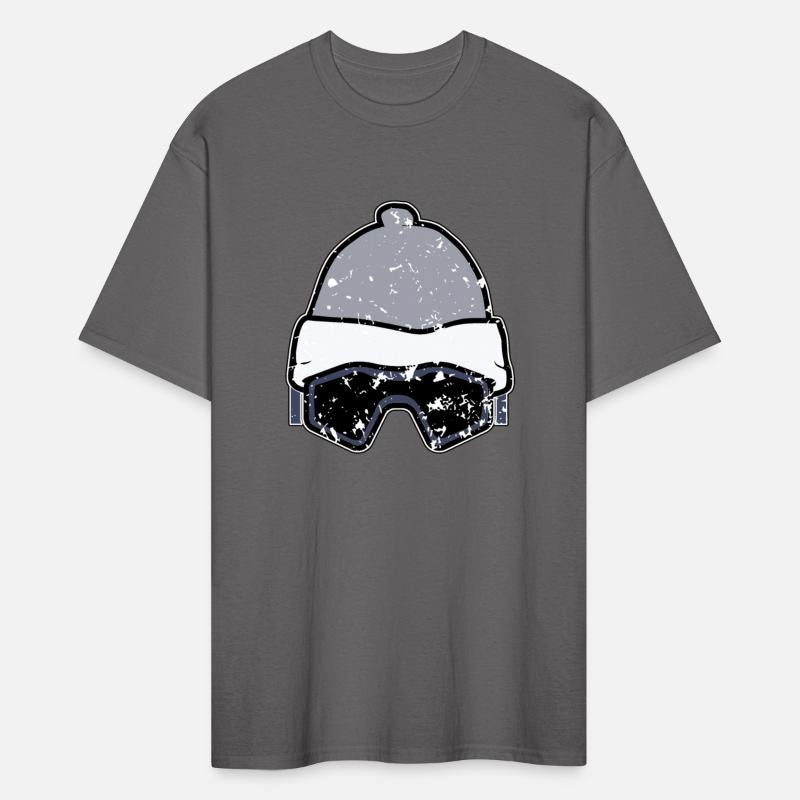 Skier - snowboarder - hat with goggles