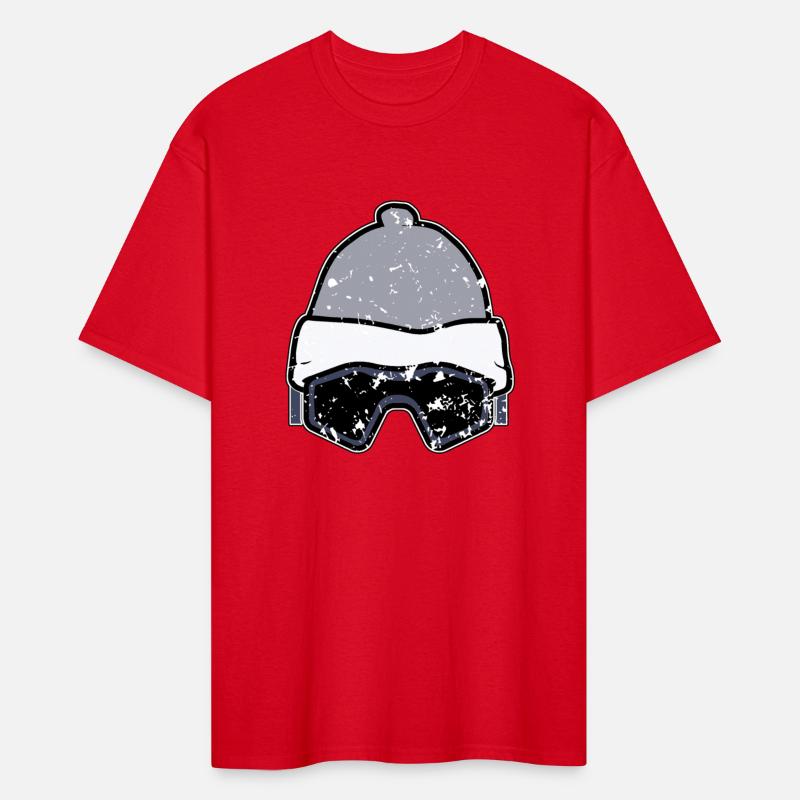 Skier - snowboarder - hat with goggles