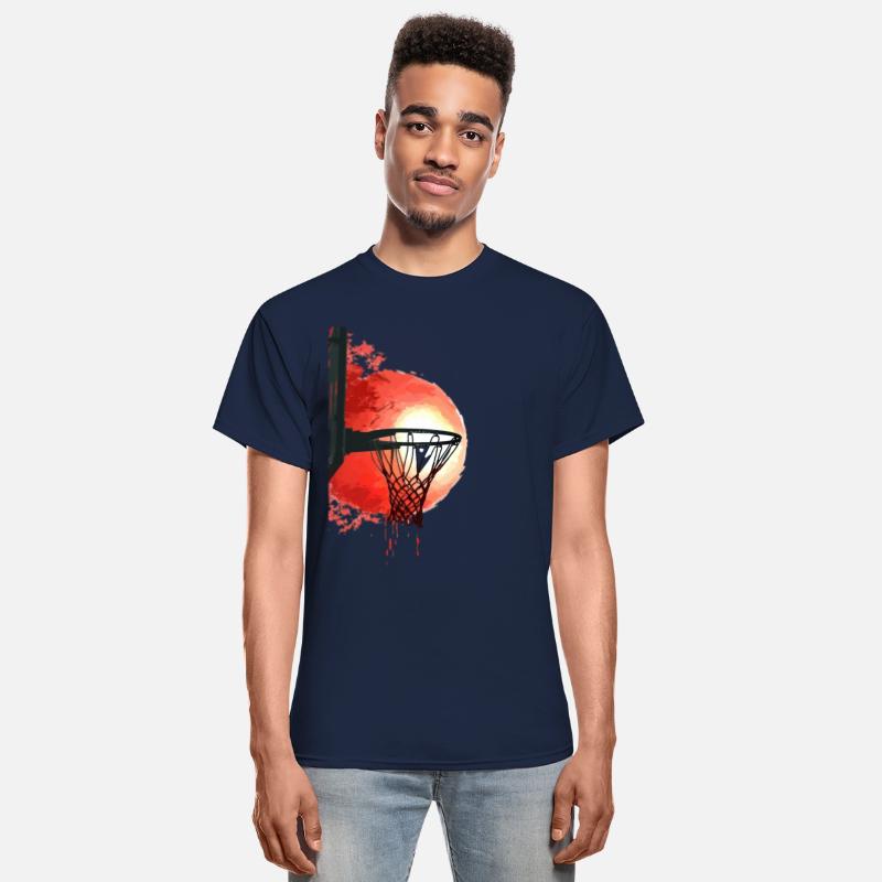 Slam Dunk Silhouette Against Sunset