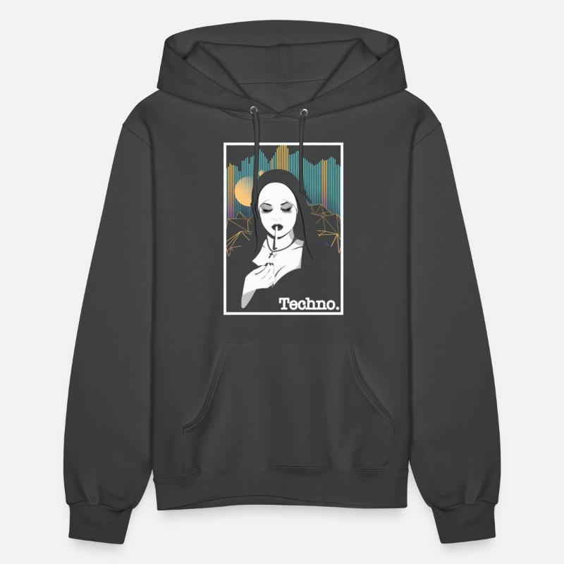 Smoking Techno Nun Religion Electro Bass Music