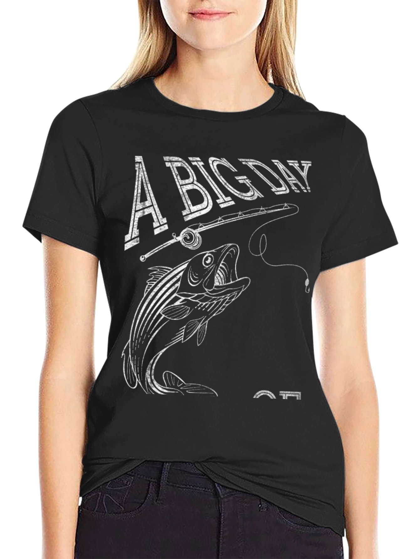 A Big Day Fishing T-Shirt - Anglers Catch Tee