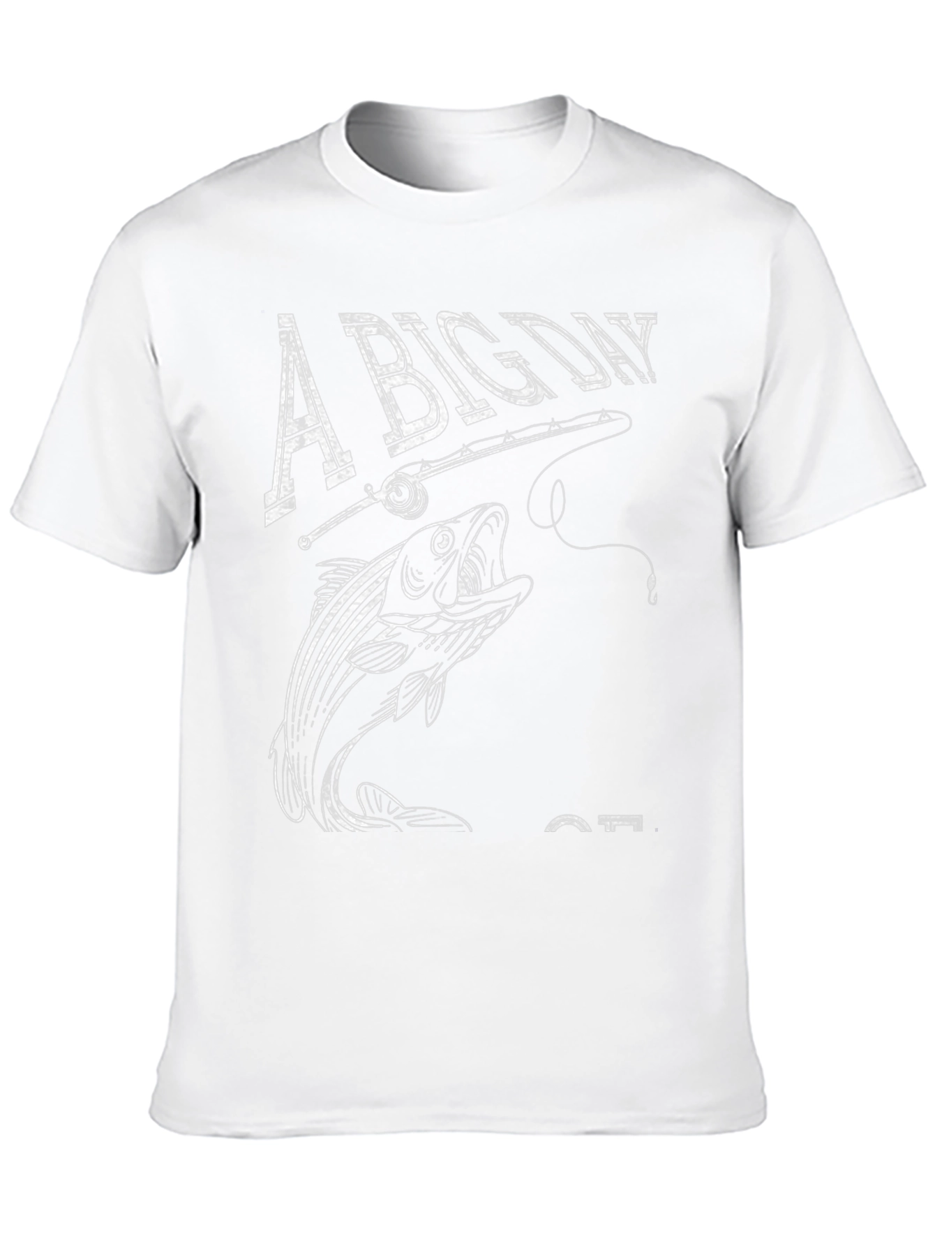 A Big Day Fishing T-Shirt - Anglers Catch Tee