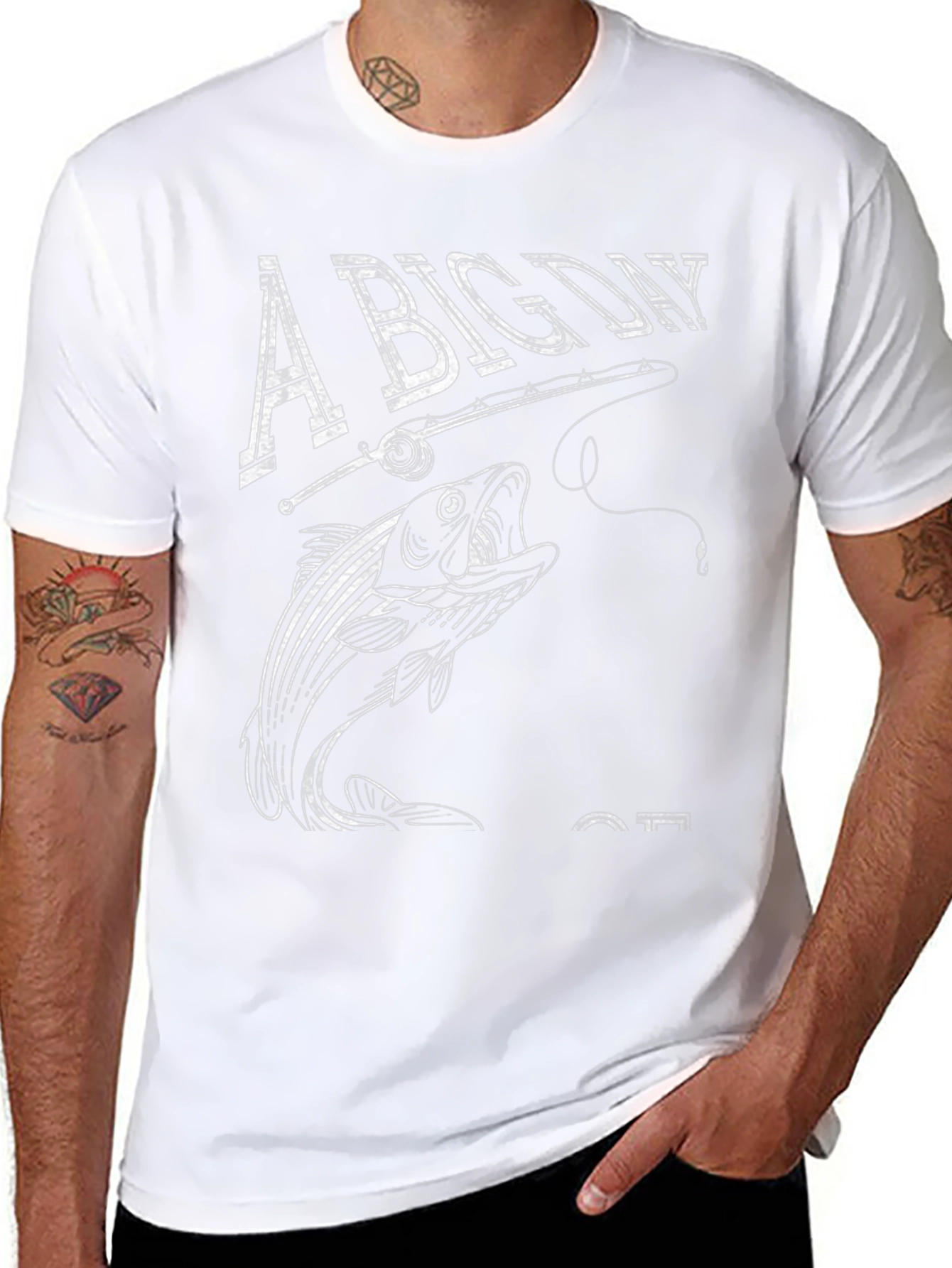 A Big Day Fishing T-Shirt - Anglers Catch Tee
