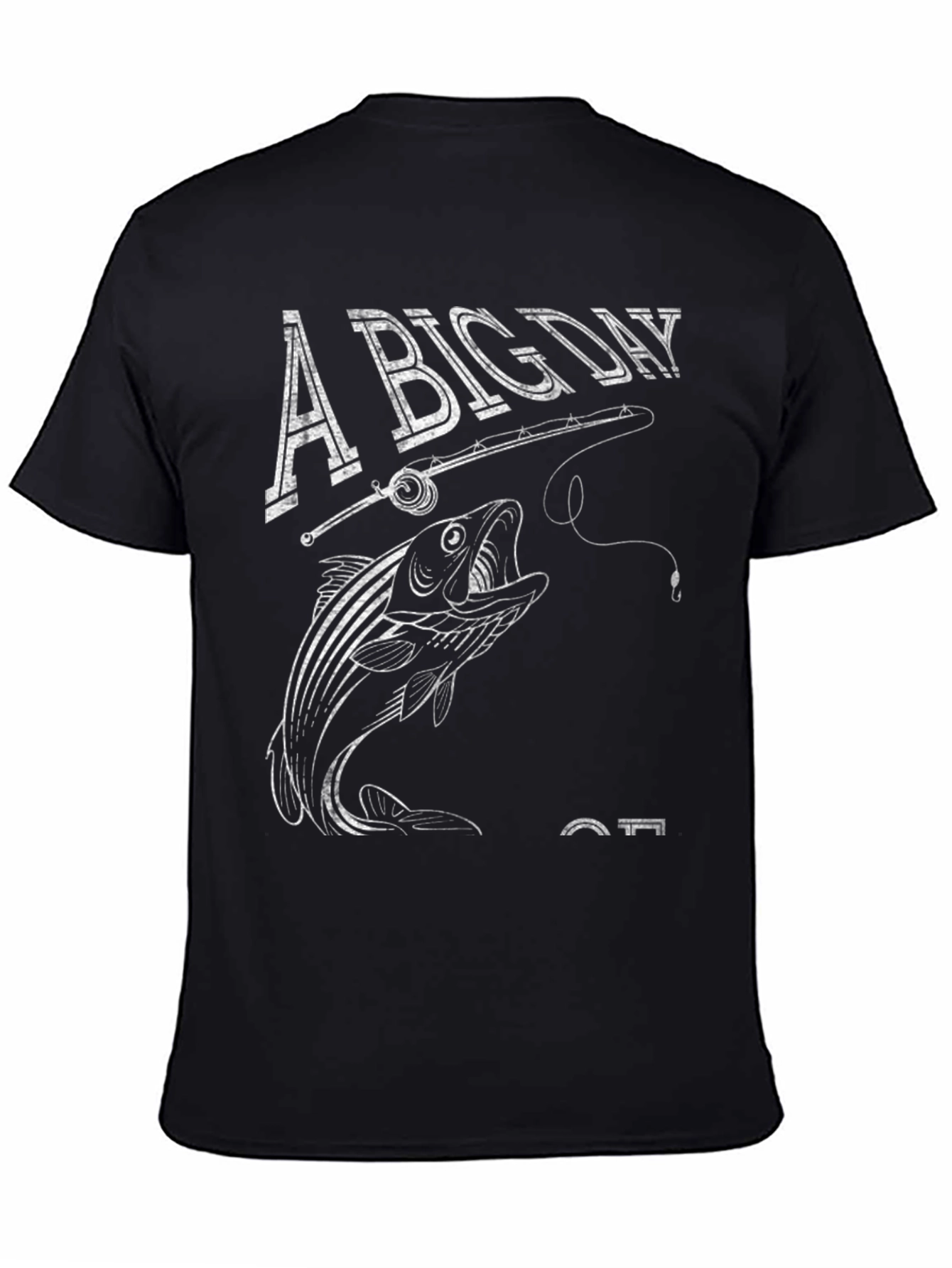 A Big Day Fishing T-Shirt - Anglers Catch Tee