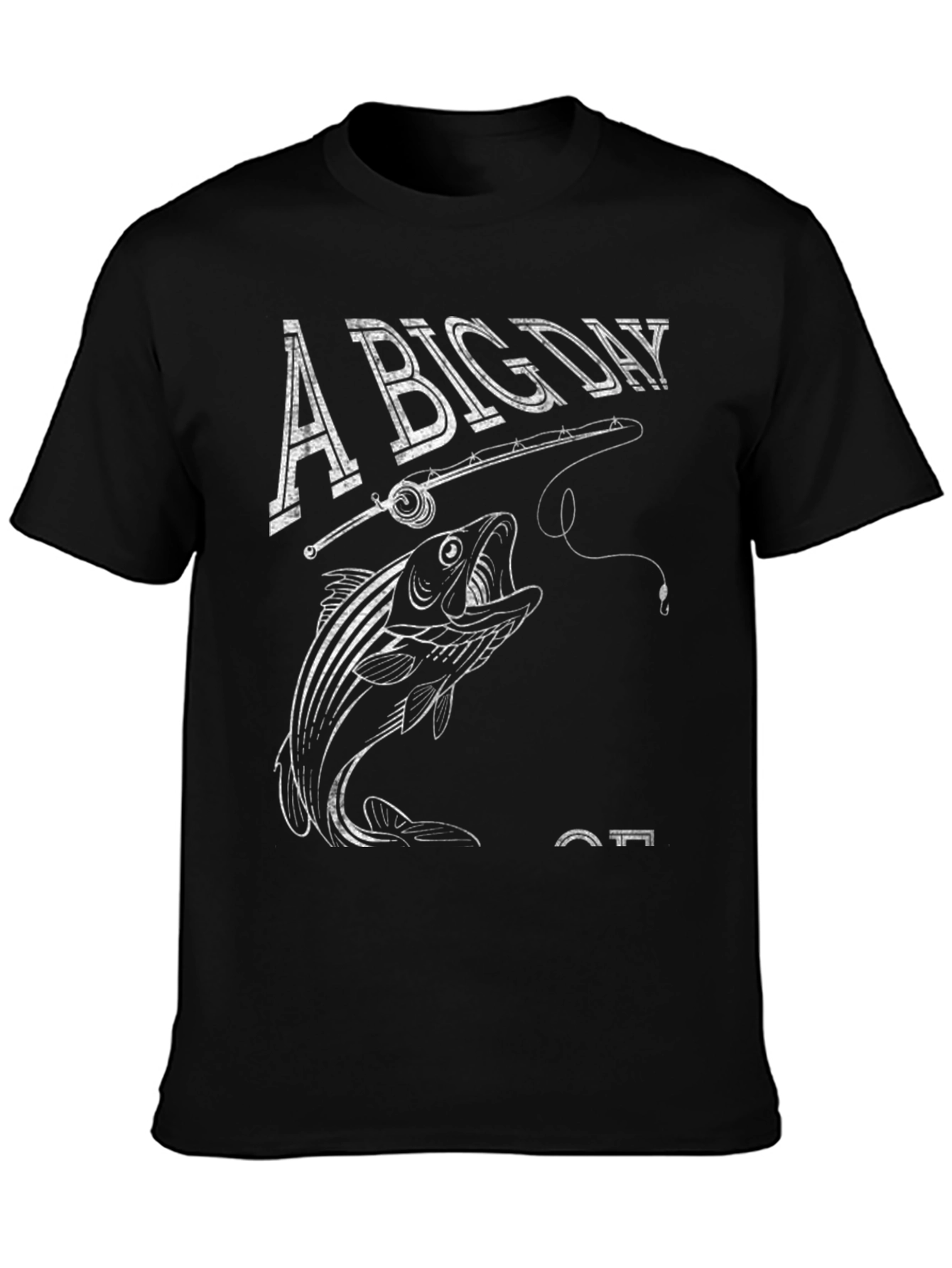 A Big Day Fishing T-Shirt - Anglers Catch Tee