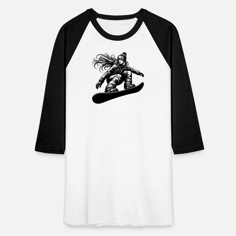 Snowboarder with snow goggles