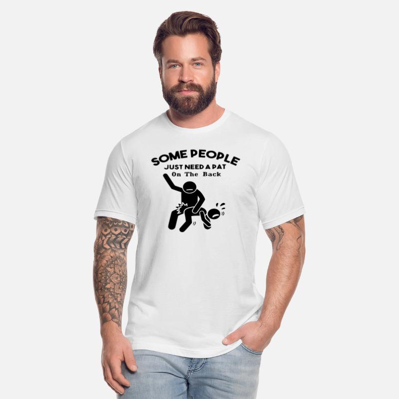 Some People Need A Pat On The Back ©WhiteTigerLLC.