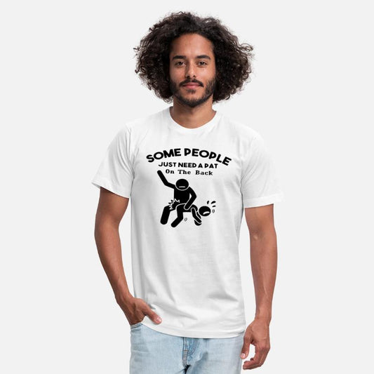 Some People Need A Pat On The Back ©WhiteTigerLLC.