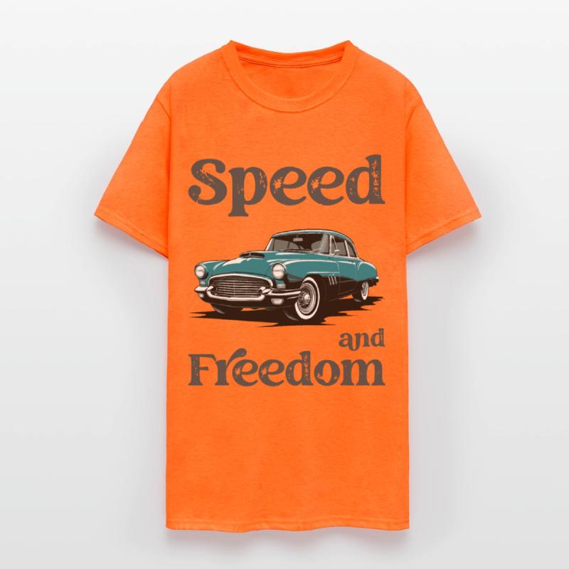 Speed and freedom. A classic car design.