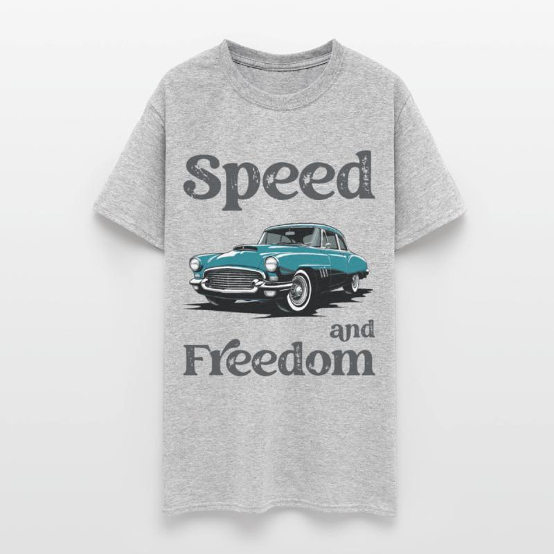 Speed and freedom. A classic car design.