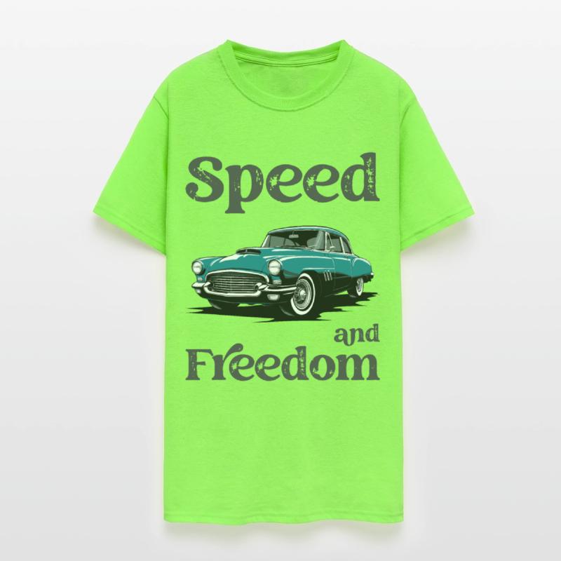 Speed and freedom. A classic car design.