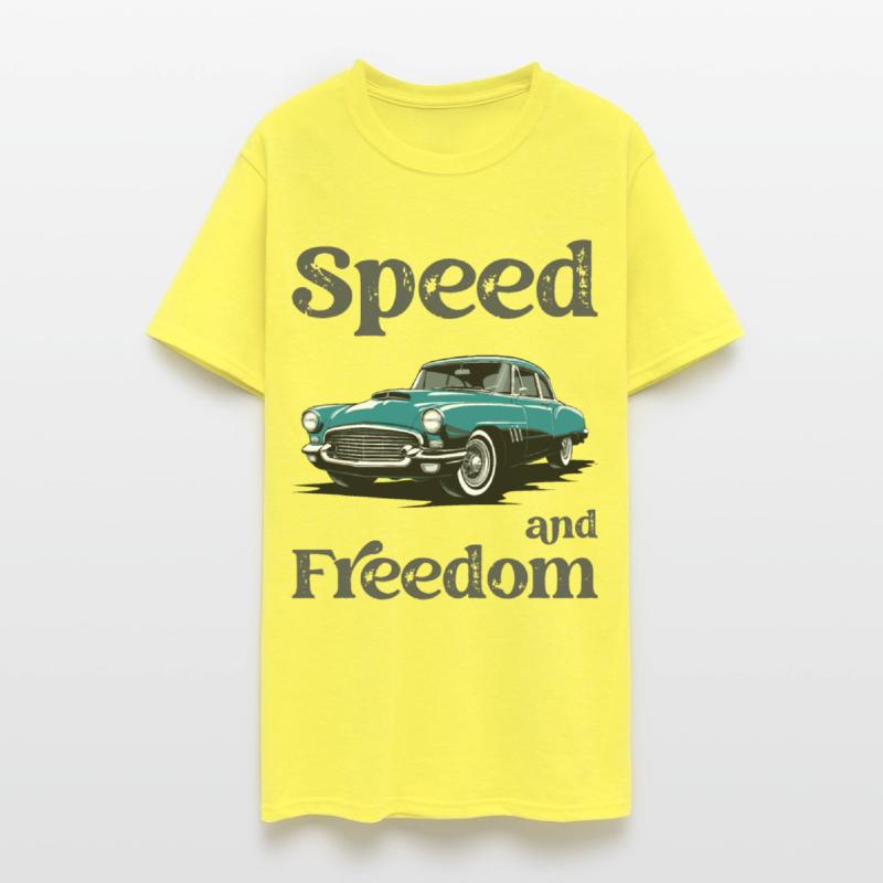 Speed and freedom. A classic car design.