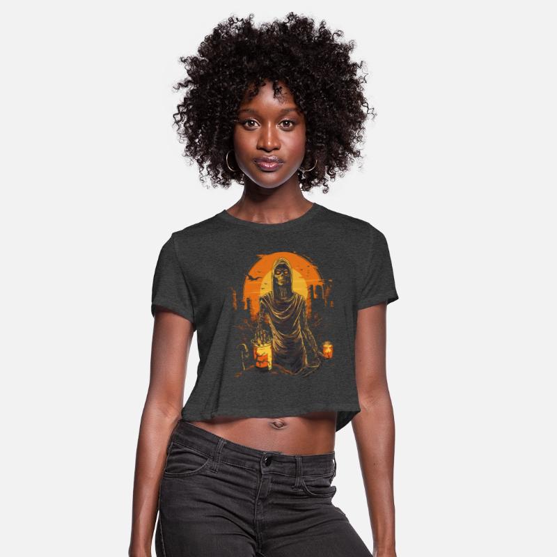Spooky Mummy Tee Undead Halloween Fashion Gift