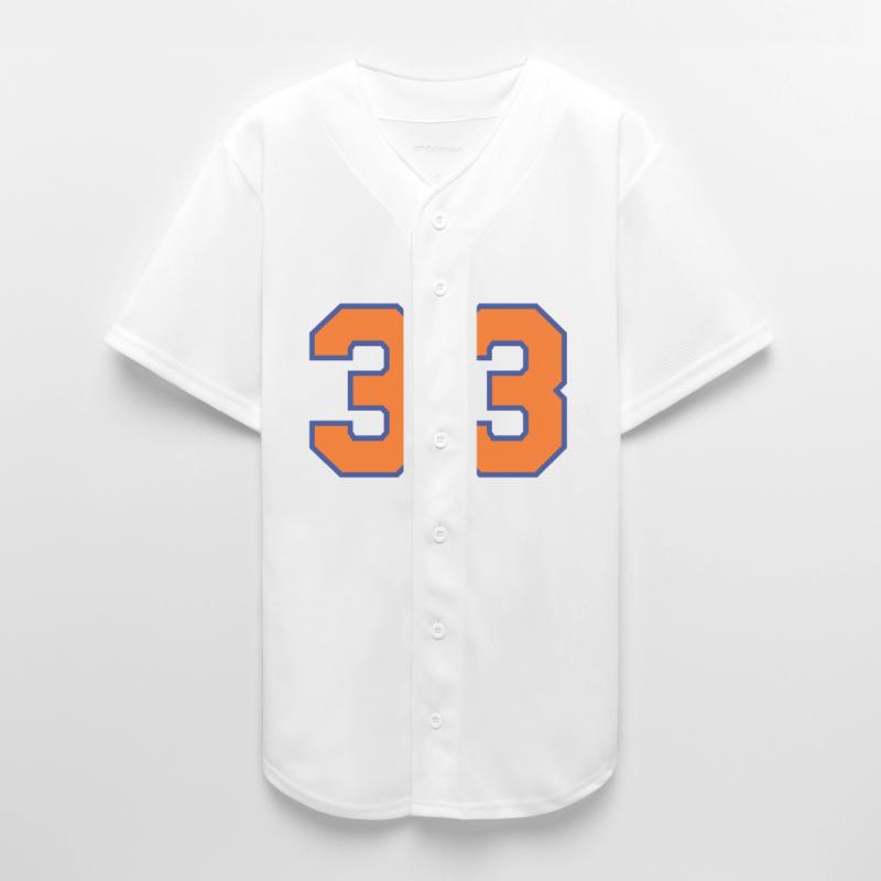 Sports Jersey - Number 33 Thirty Three XXXIII