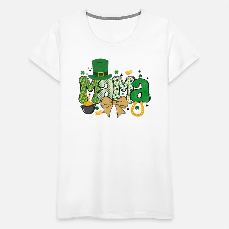 St. Patrick's Day Mama Design