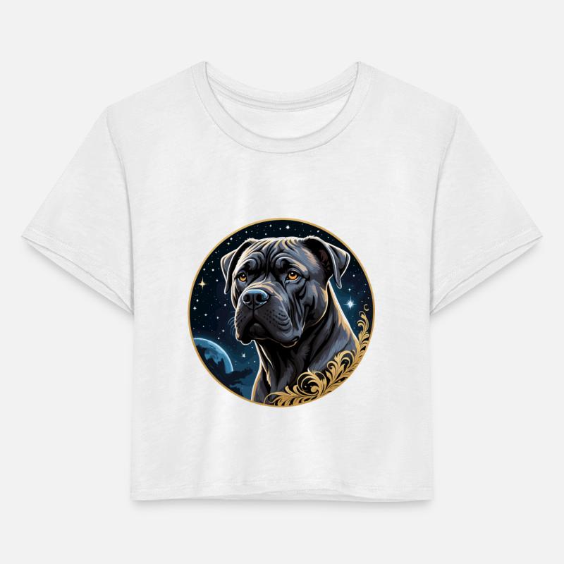 Stellar Mastiff Portrait with Ornamental Frame