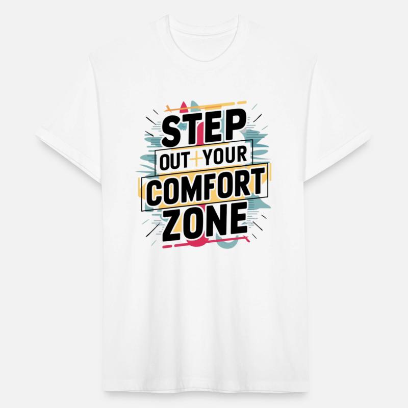 step out of your comfort zone