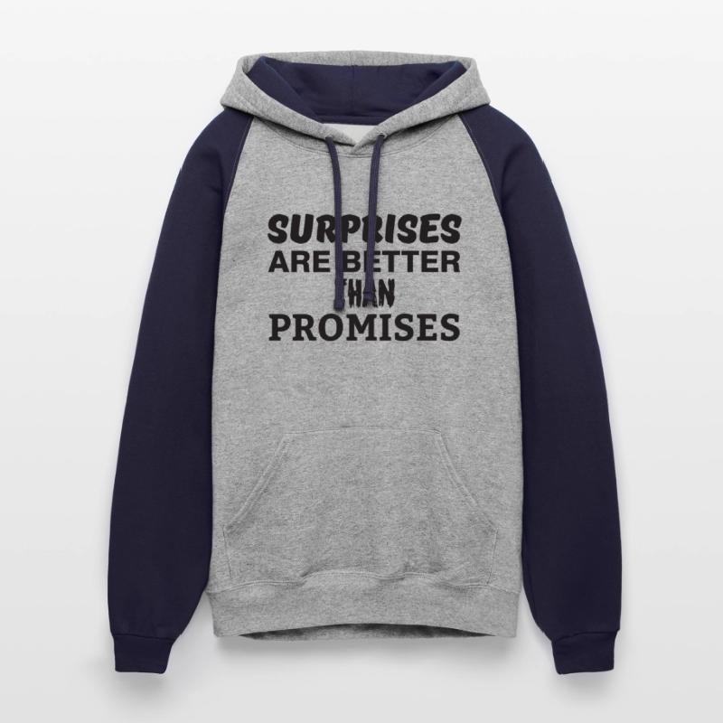 Surprises are better than promises