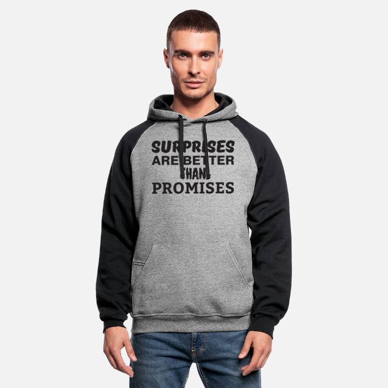 Surprises are better than promises