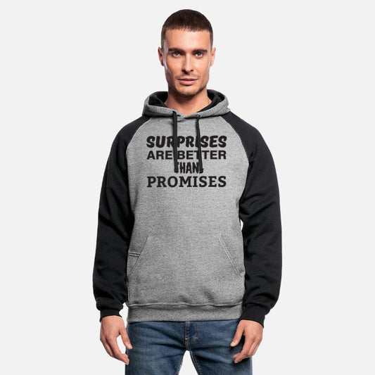 Surprises are better than promises