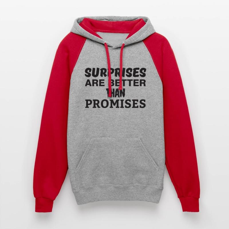 Surprises are better than promises