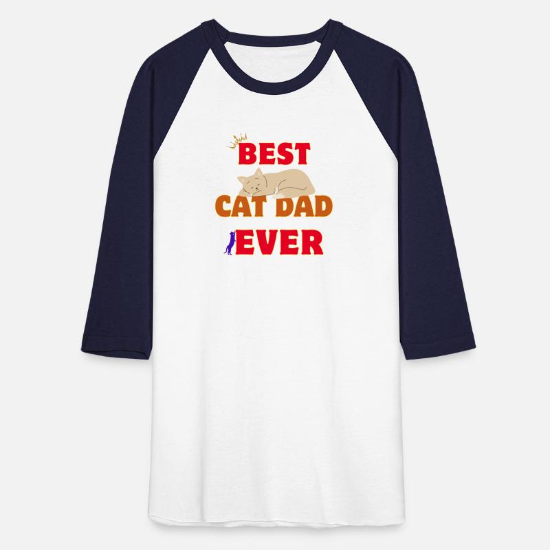 t-shirt BEST CAT DAD EVER | kityy