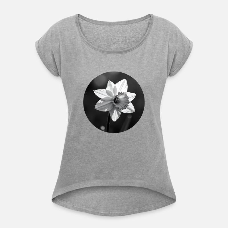 T shirt With Flower’s Bloom
