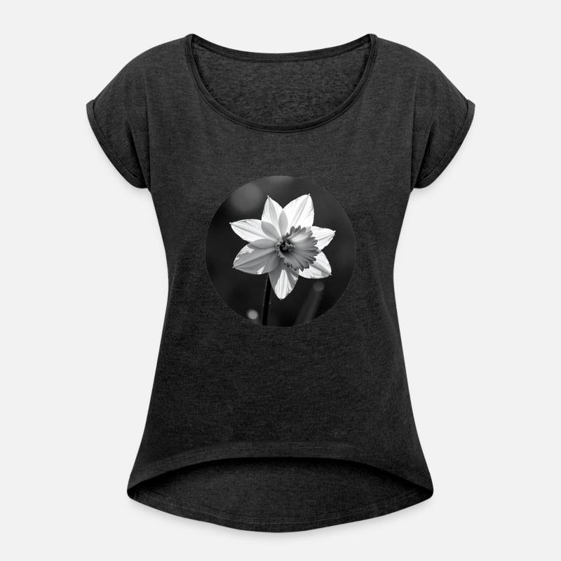 T shirt With Flower’s Bloom