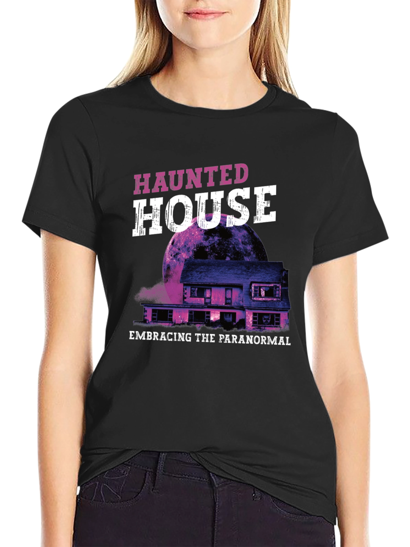 Haunted House T-Shirt - Embrace the Paranormal