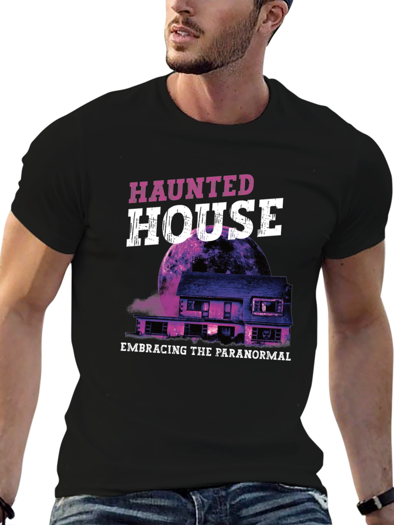 Haunted House T-Shirt - Embrace the Paranormal