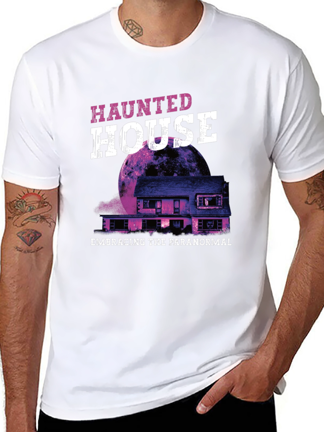 Haunted House T-Shirt - Embrace the Paranormal