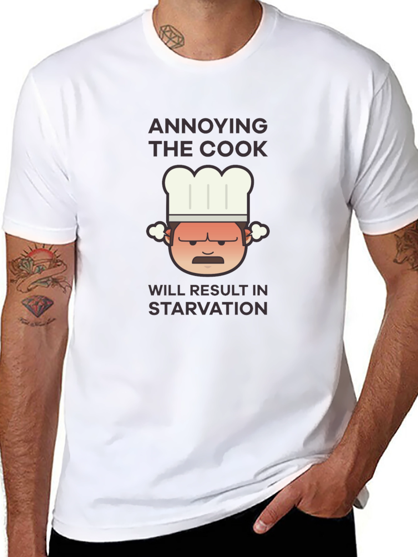 Annoying The Cook Funny T-Shirt