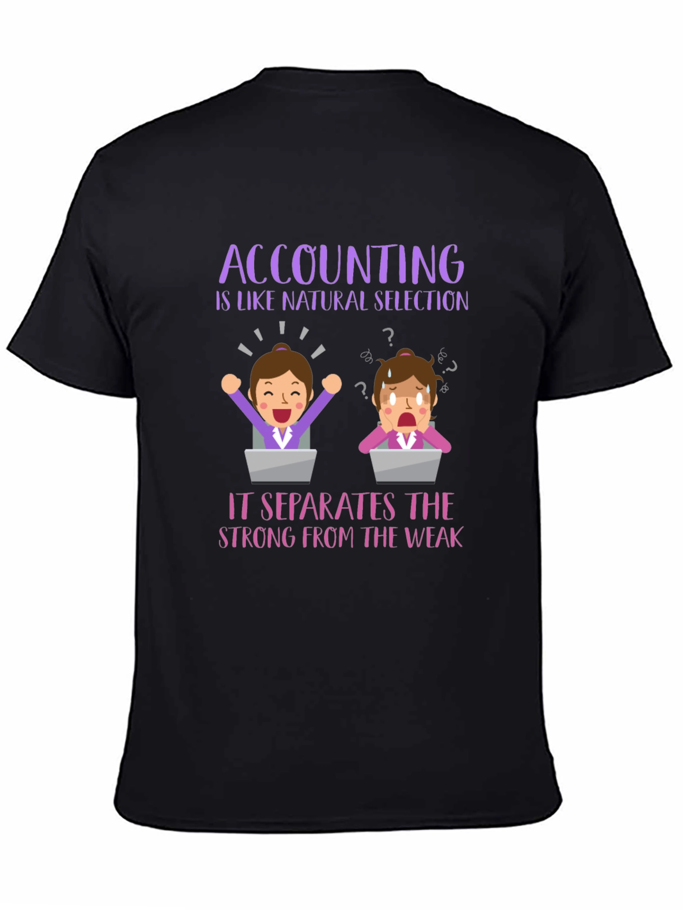 Accounting Natural Selection T-Shirt