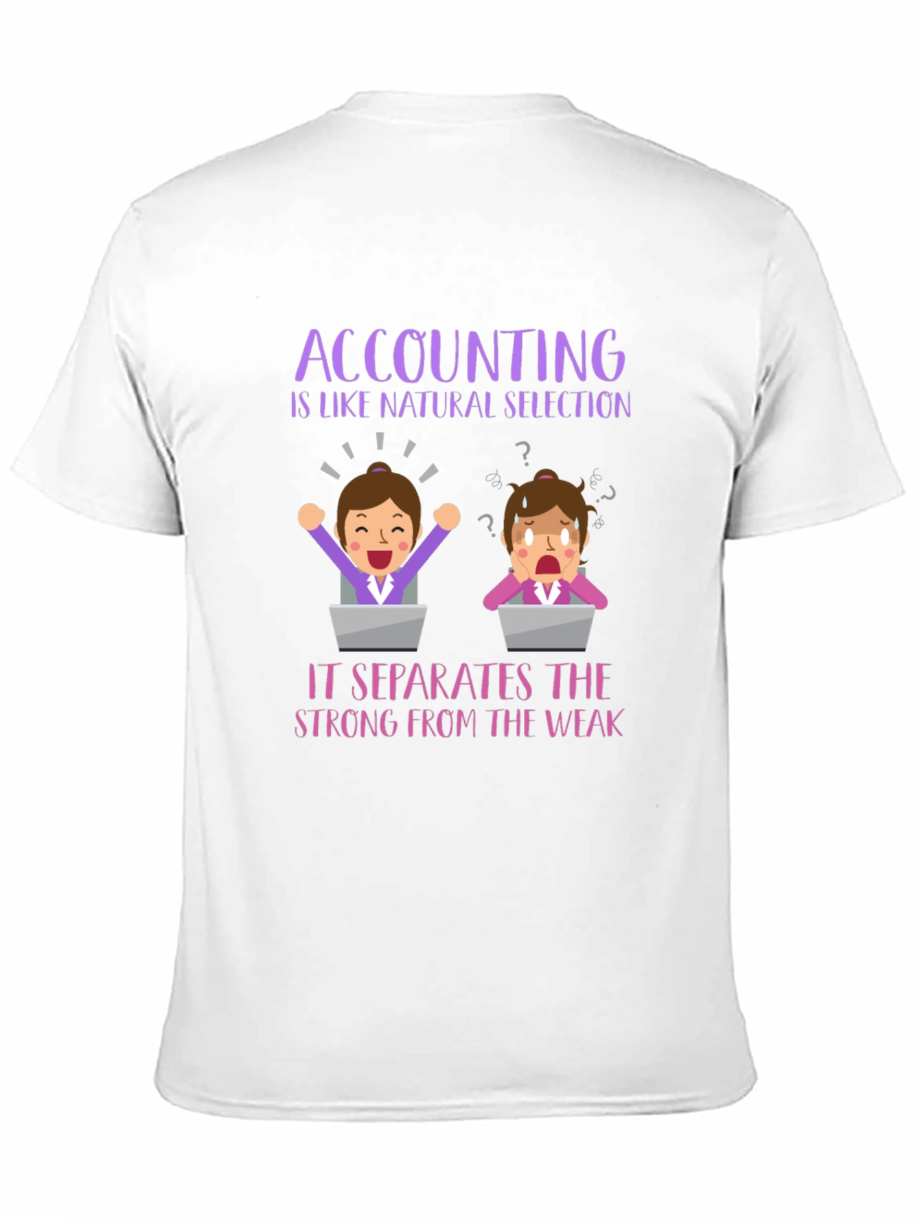 Accounting Natural Selection T-Shirt