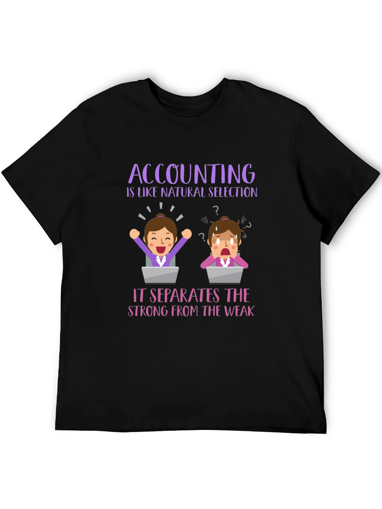 Accounting Natural Selection T-Shirt