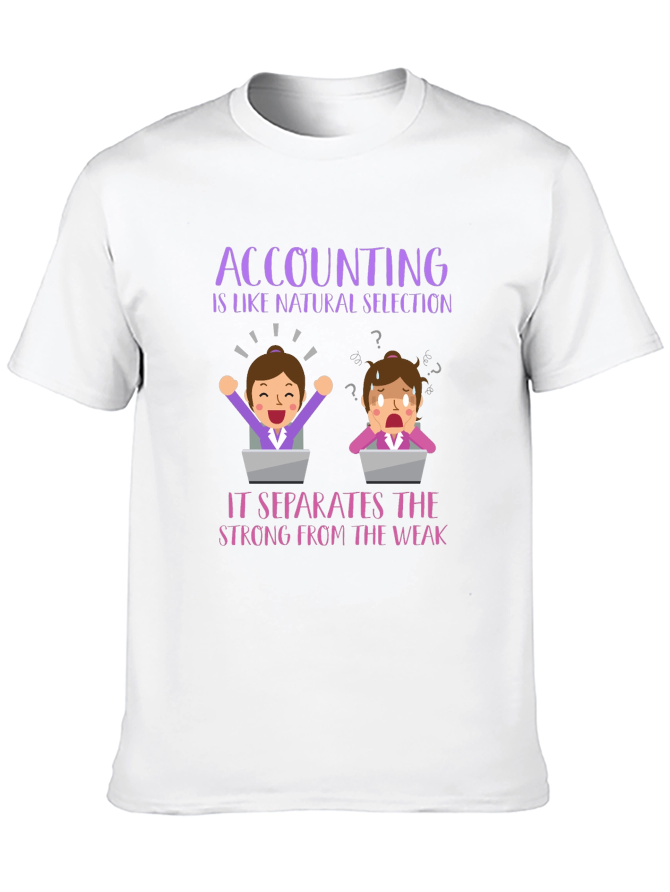 Accounting Natural Selection T-Shirt