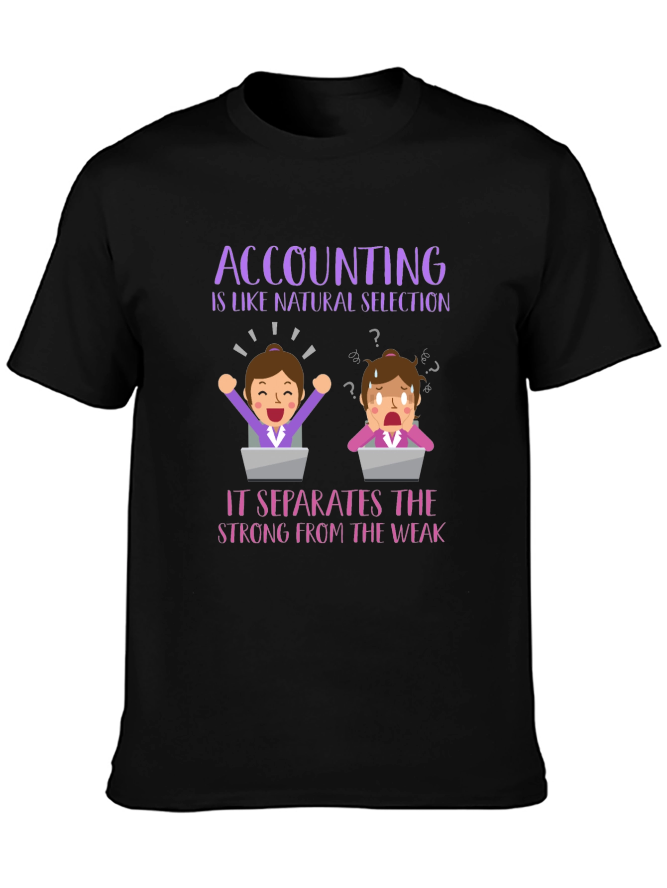 Accounting Natural Selection T-Shirt