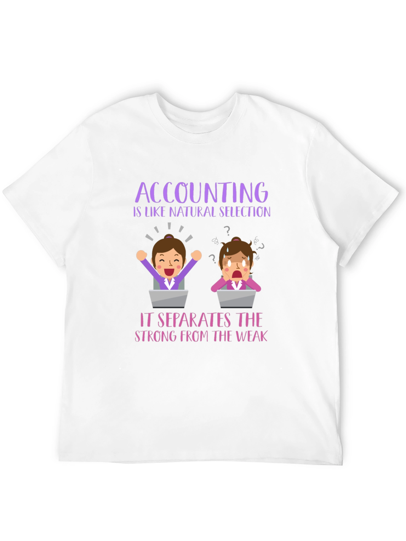 Accounting Natural Selection T-Shirt