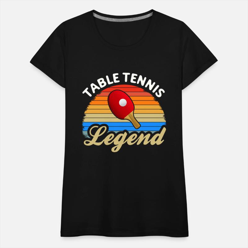 Table Tennis Legend, Table Tennis Player Vintage