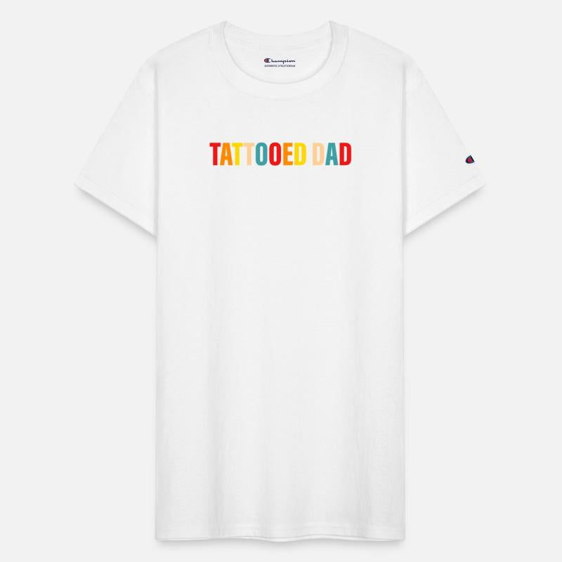 Tattooed dad