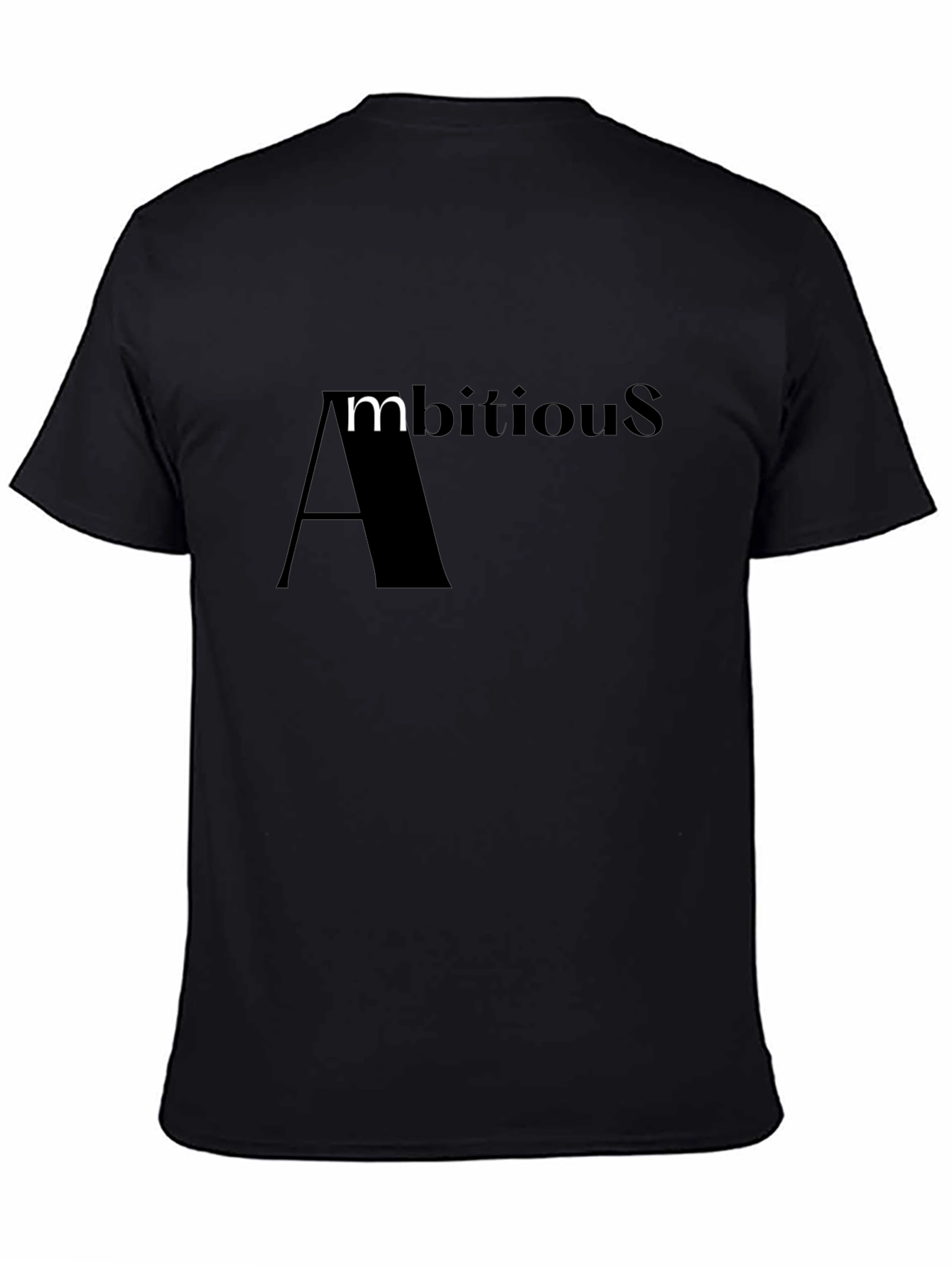 Ambitious Graphic Black T-Shirt