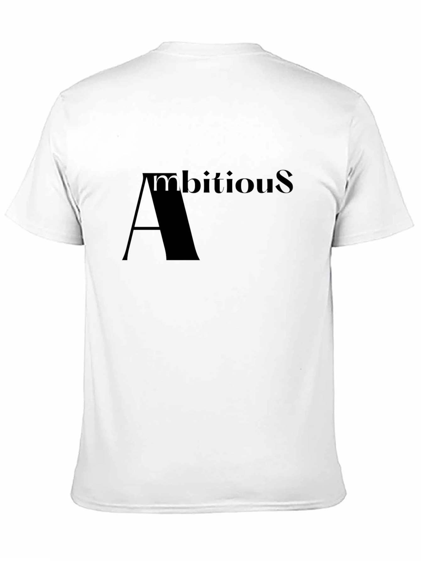 Ambitious Graphic Black T-Shirt