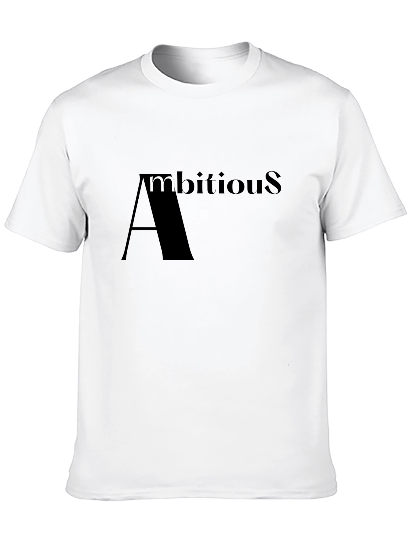 Ambitious Graphic Black T-Shirt
