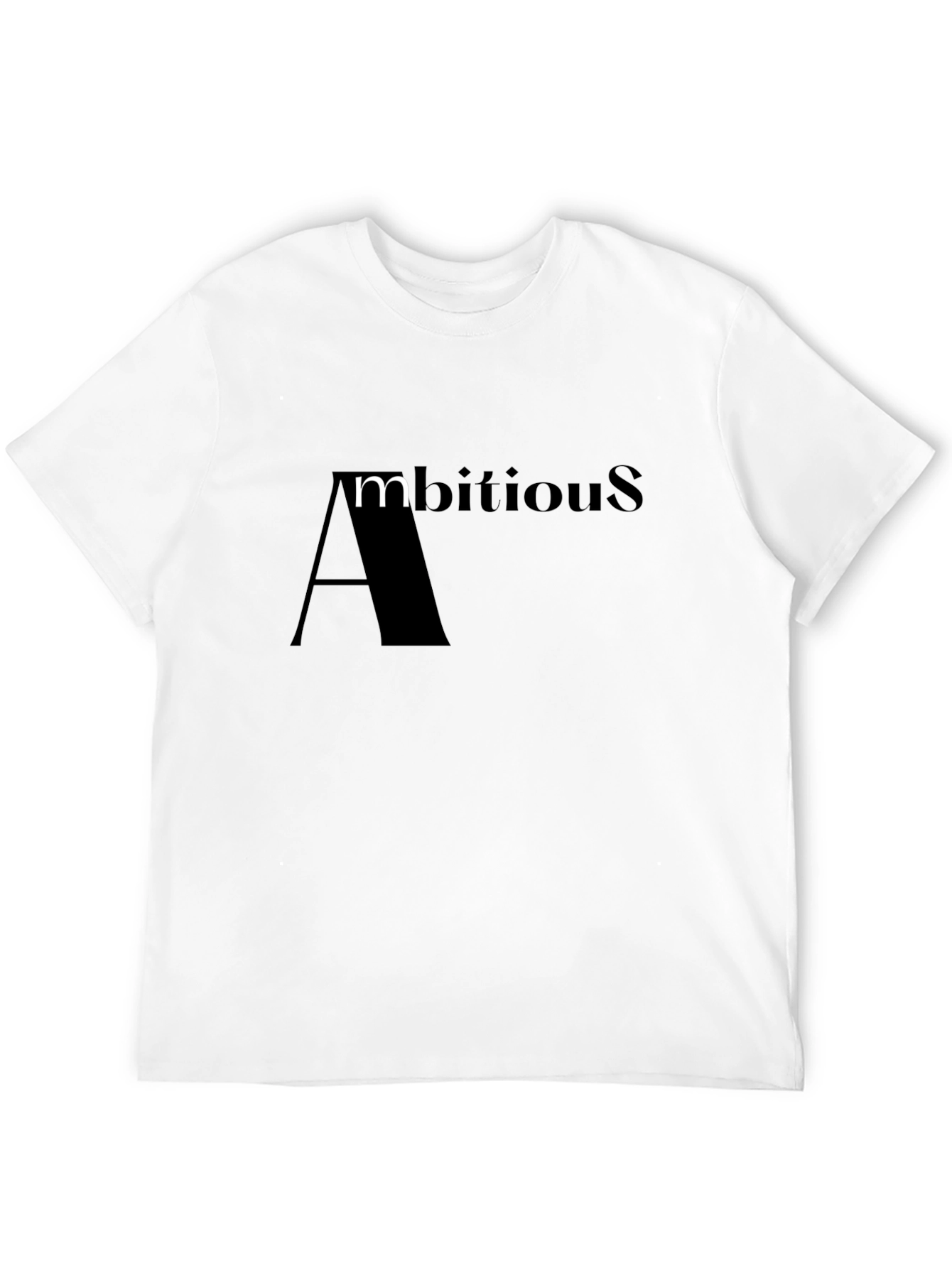 Ambitious Graphic Black T-Shirt