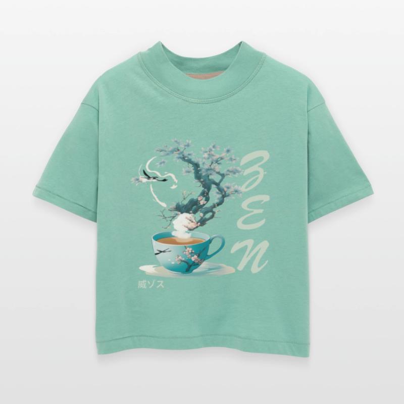 Teacup Steam Creates Japanese Garden: Tranquility