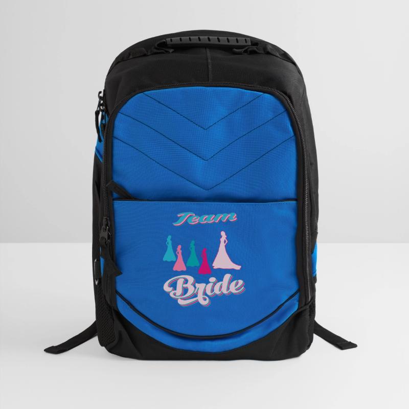 team bride silhouettes bachelorette party