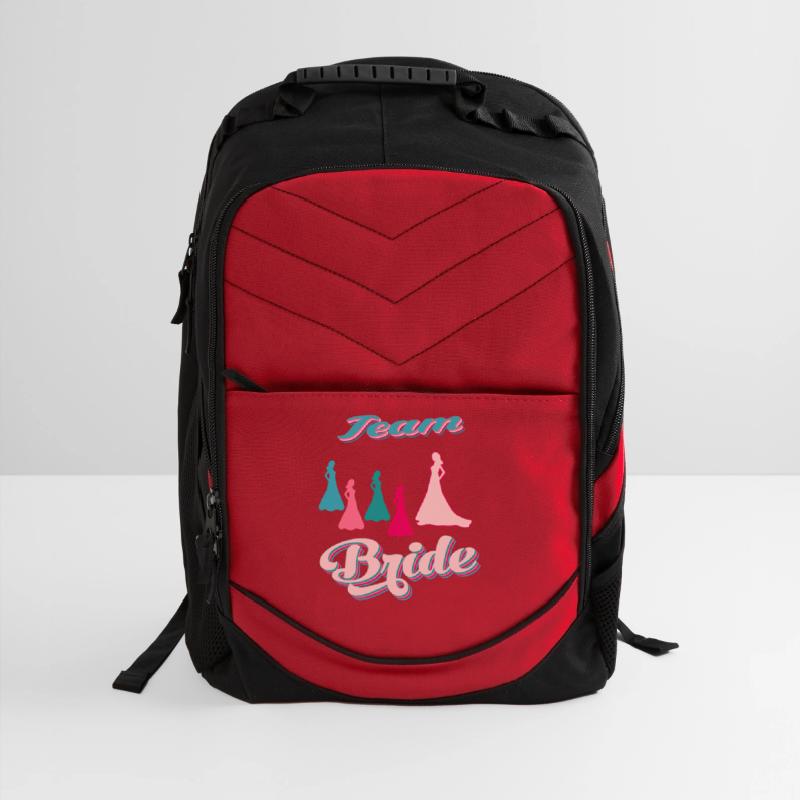 team bride silhouettes bachelorette party