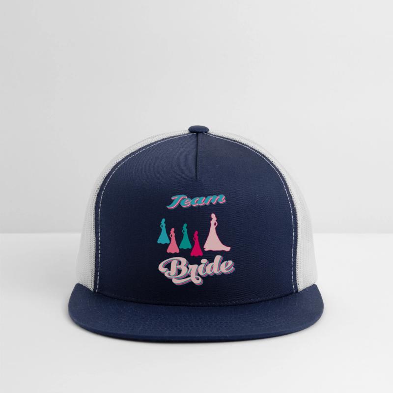 team bride silhouettes bachelorette party