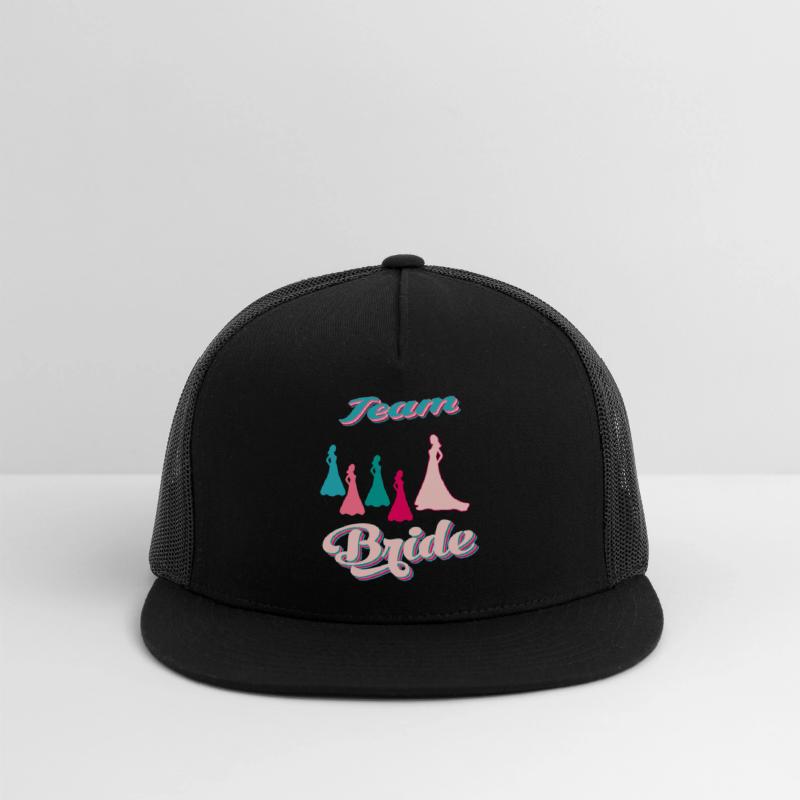 team bride silhouettes bachelorette party