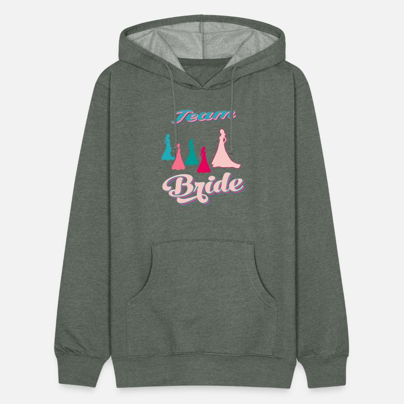 team bride silhouettes bachelorette party